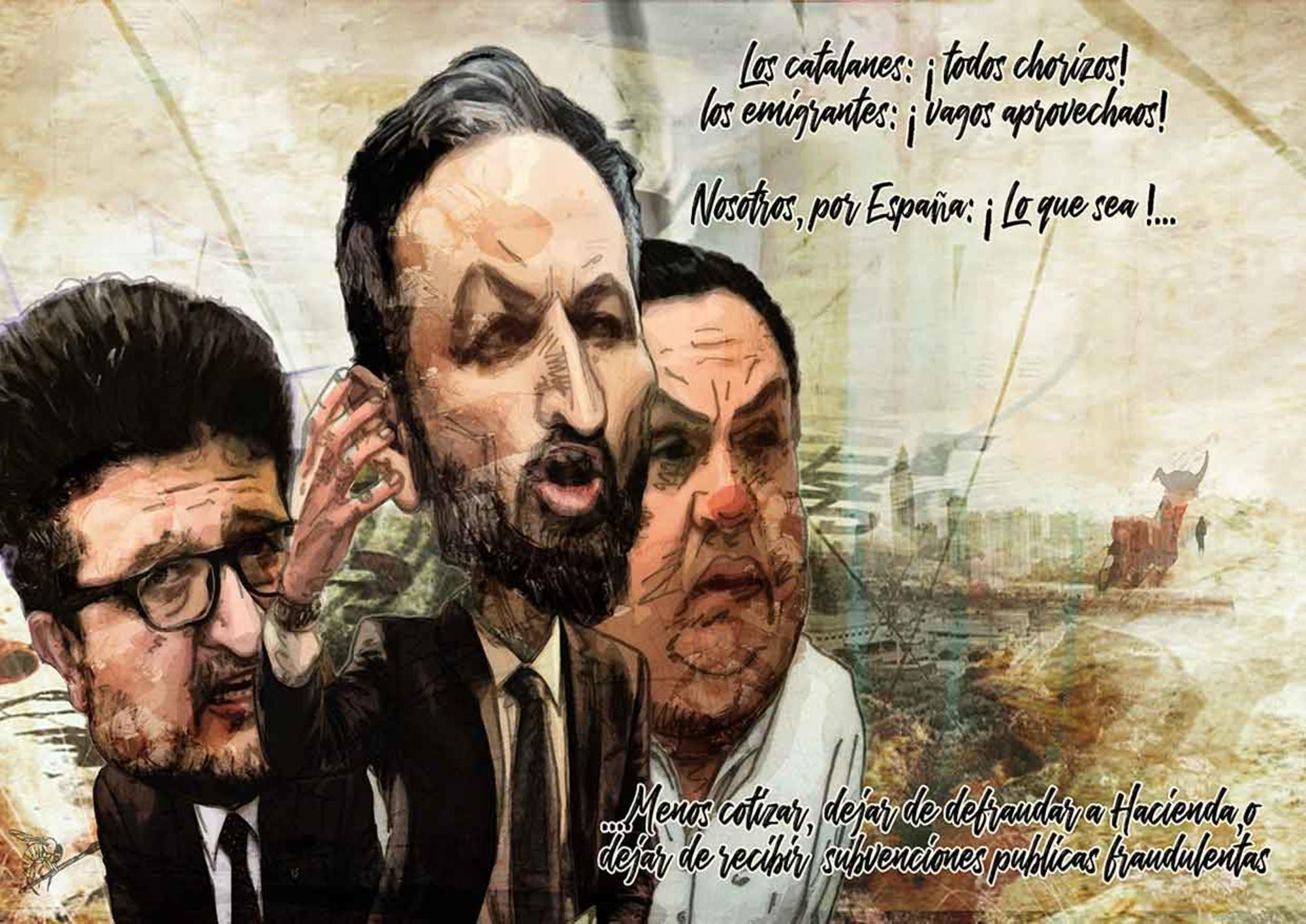 Vox, Abascal, evasión de impuestos